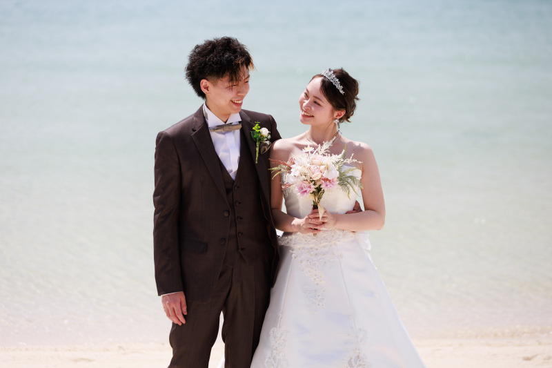 まずはビーチから！