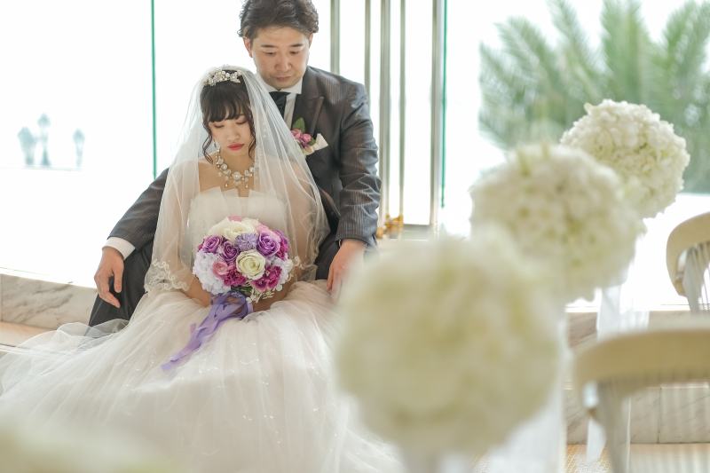 お座りショット♪