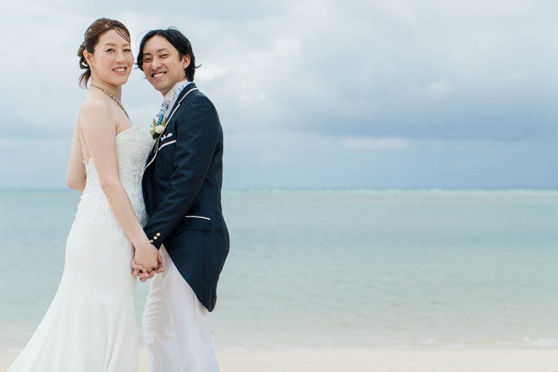 10月ビーチサイドで素敵な2人をキャッチしました