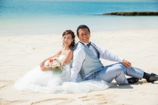 ウェディングドレス（チャペル＆ビーチ）