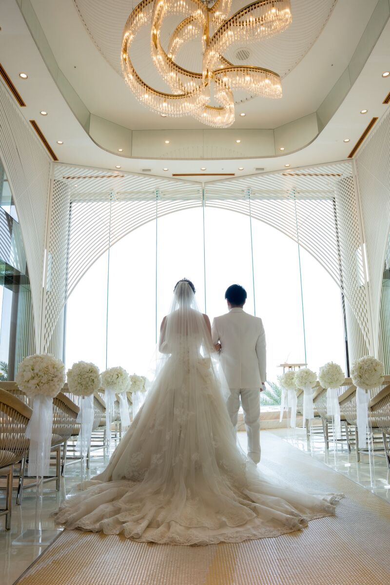 楽しみだった日、いよいよチャペル撮影スタートです