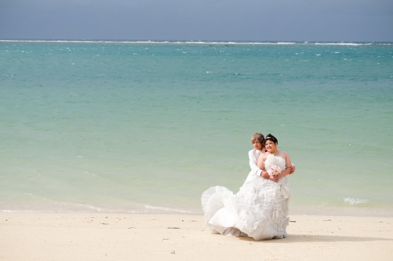 ビーチ＆チャペル＆スタジオの贅沢フォト！