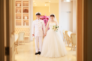 ウェディングドレス＆制服＆和装（波上宮）