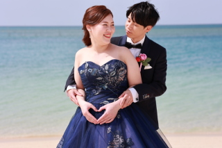 未来のお子様と一緒にお撮影を