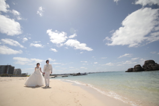 沖縄の太陽のもとで☆