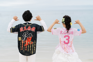 白ドレス×ビーチ＆白ドレス×チャペル