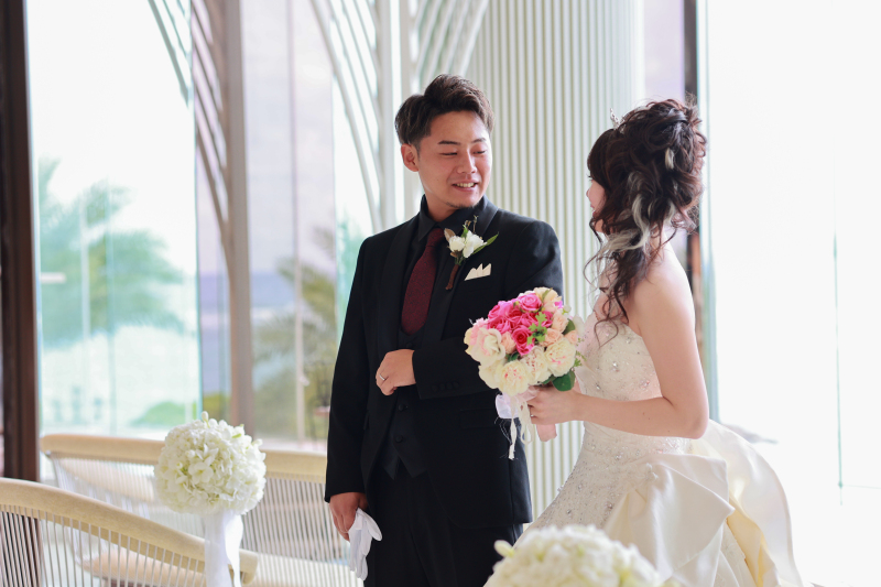 楽しみだった日、いよいよチャペル撮影スタートです