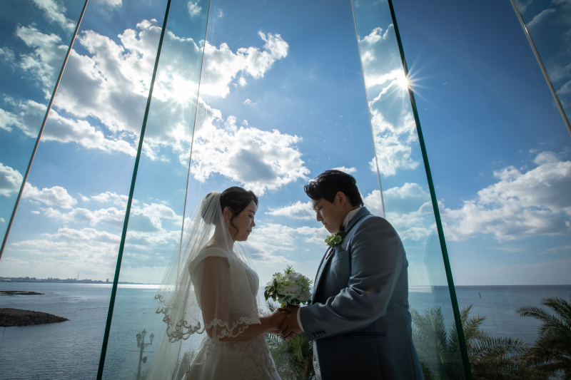 ブーケをもって