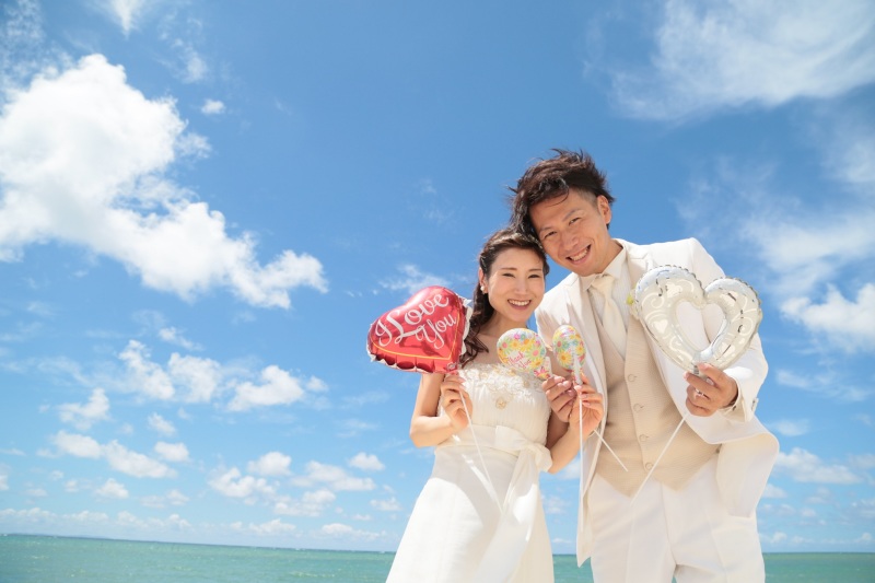 バルーンを使って♡