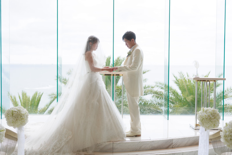 ♡やわらかな光に包まれるチャペルで交わす約束♡