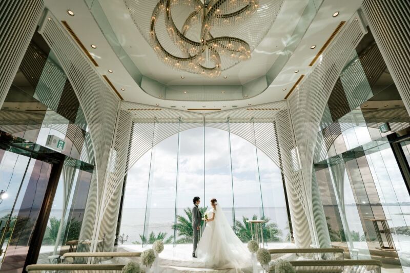 リゾートチャペルで愛を誓う