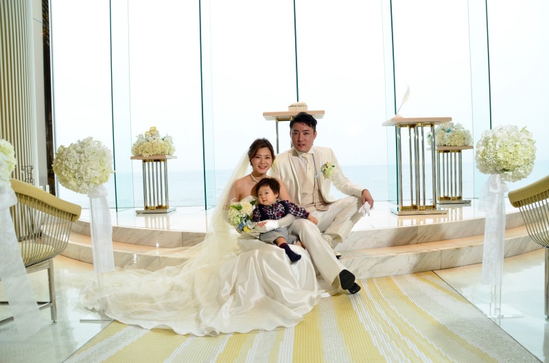 お子様との幸せショット