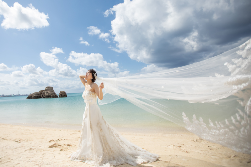 ご新婦様のソロショット!