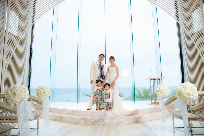 ファミリーフォト♡【チャペル&アメビレ】