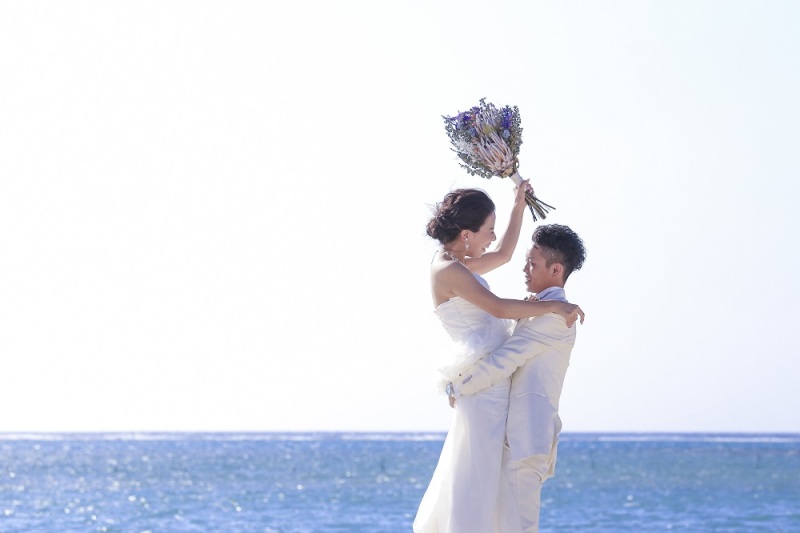 オリジナルのブーケで色鮮やかに