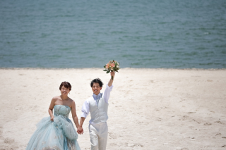 カラードレス（チャペル＆ビーチ）