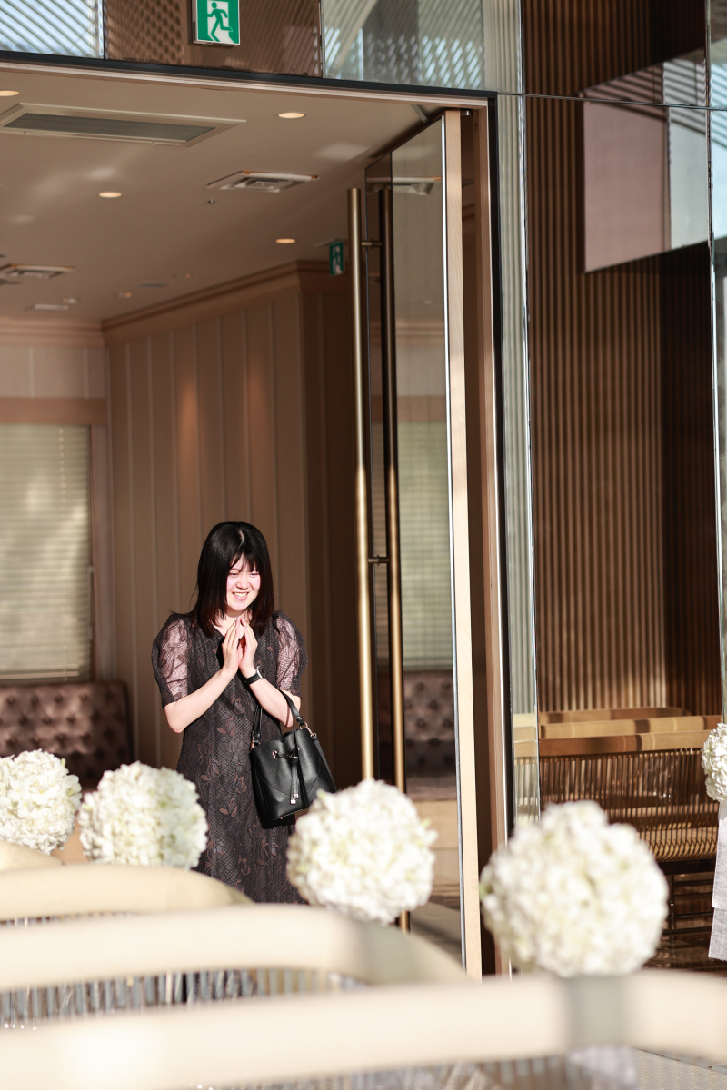 ついにチャペルに到着！