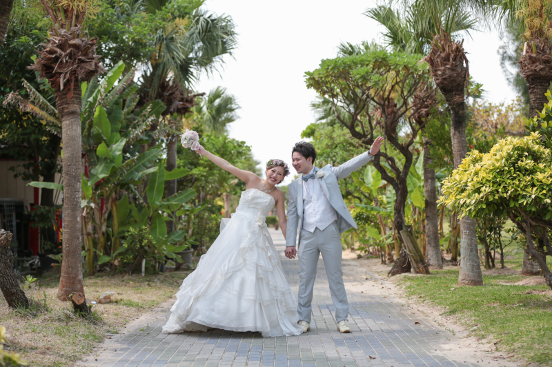 沖縄の自然の中