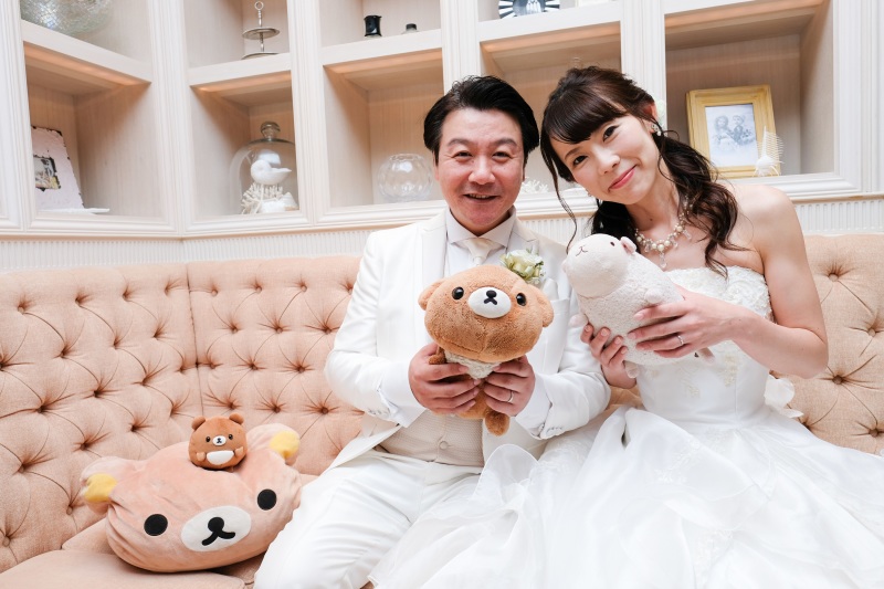 二人らしく、好きなものに囲まれて