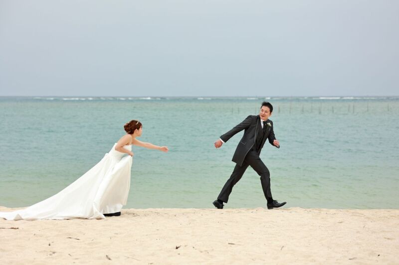 「待って待って～」シーンやポーズの工夫が楽しい★