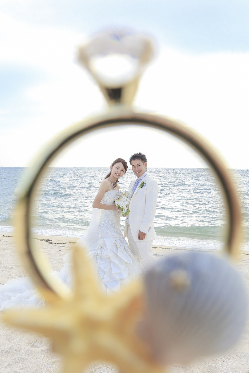 リングの中から♪