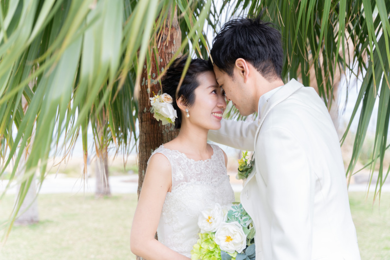 見つめ合う二人・・・