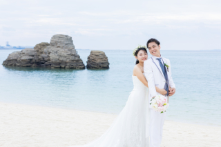 ウエディングドレス(チャペル＆ビーチ)