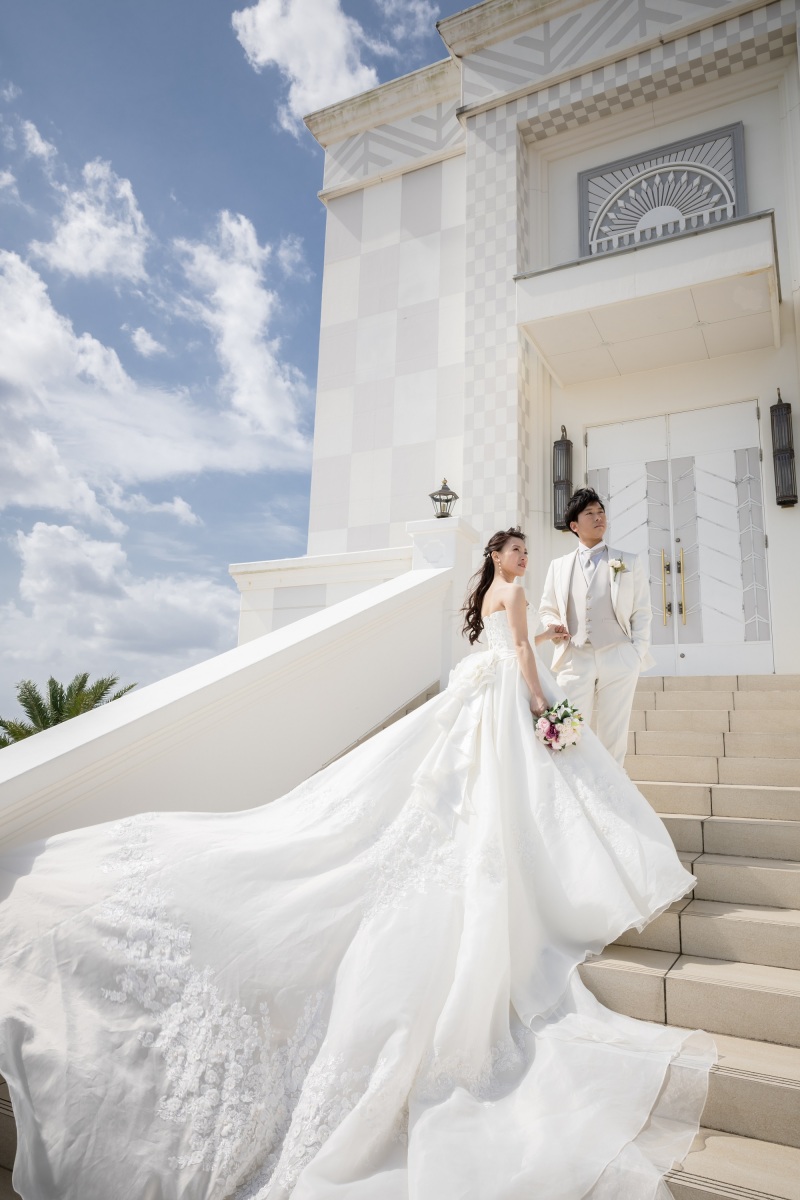 チャペル前階段