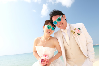 いつまでも笑顔のお二人で