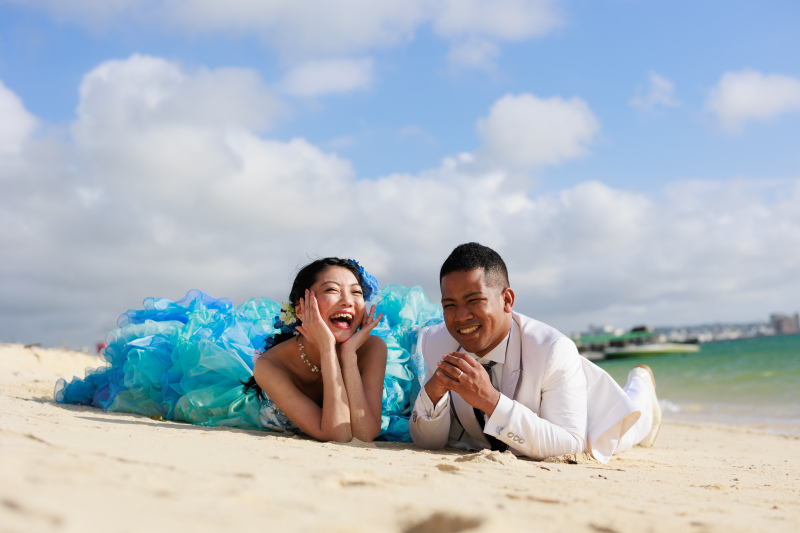 最後は寝そべって♪