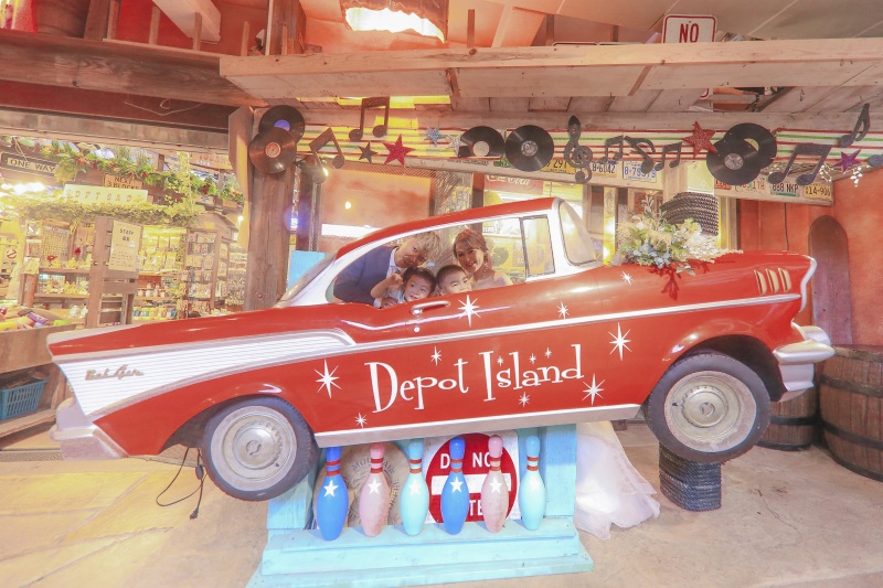 カッコいい車に乗って♪