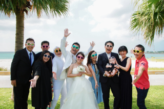 ご友人大集合のお祝いフォト！