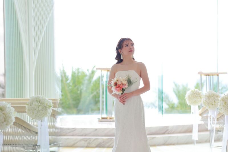 花嫁さまのソロショット