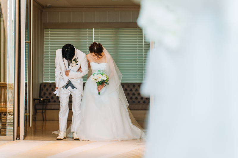 祭壇へ向かって