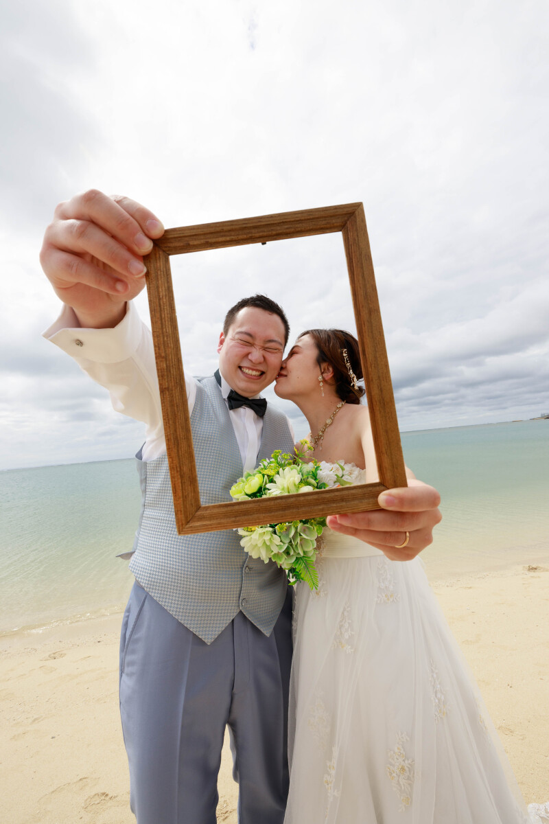 ほっぺにちゅっ♡