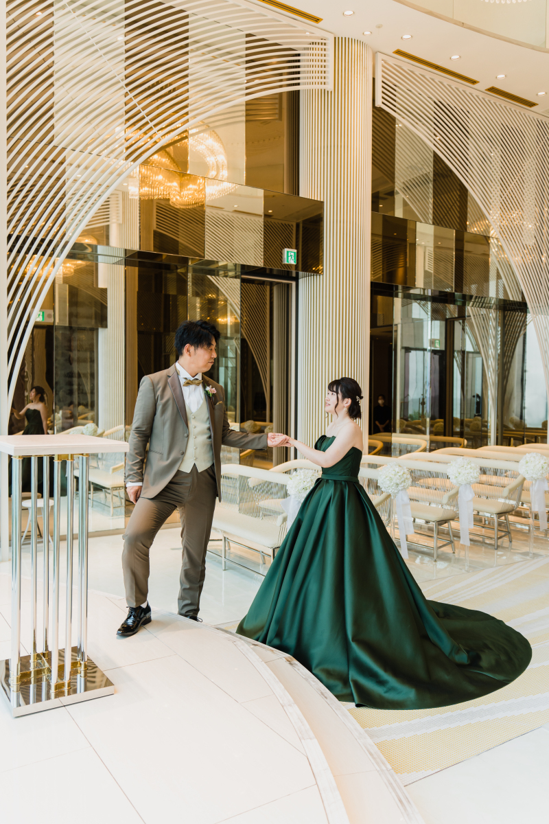 チャペルとの色合い