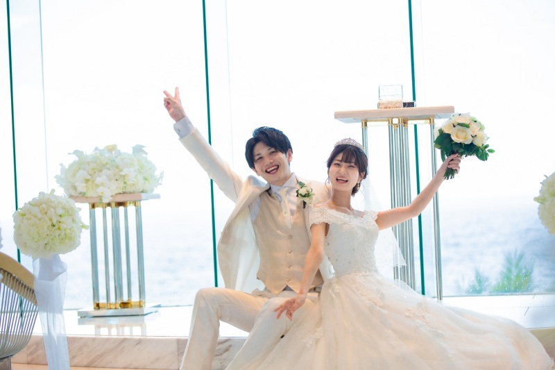 最後ににっこり笑顔で♪