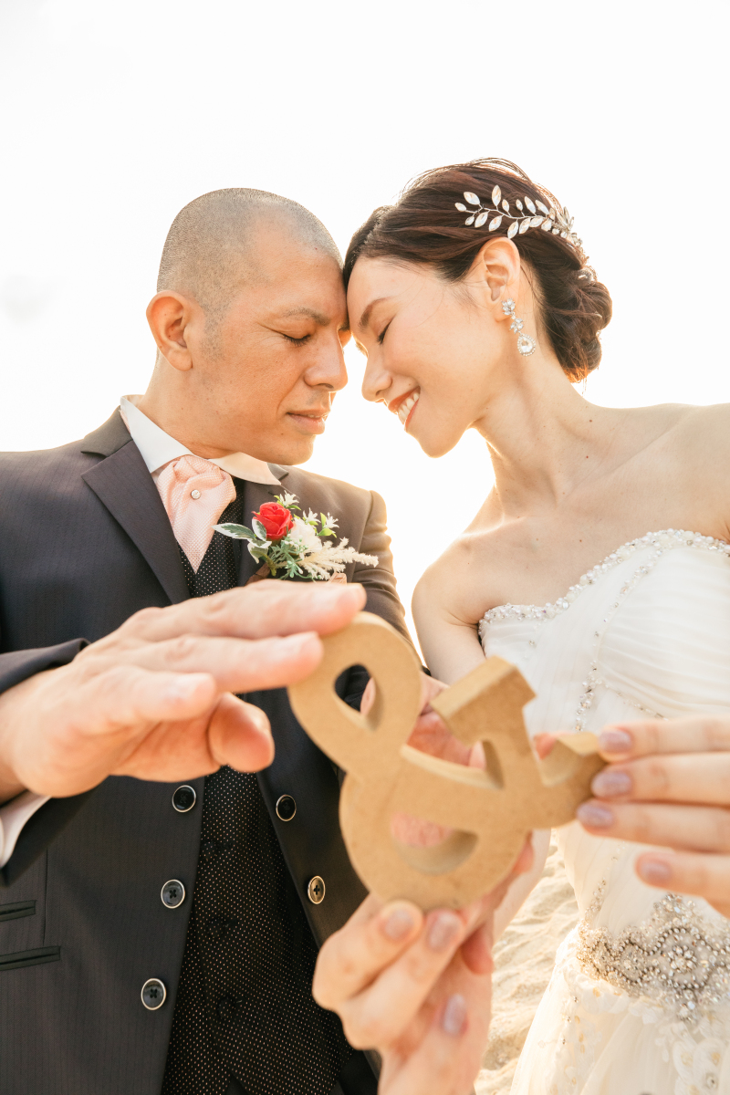 ふたりで「＆」を持って、ふたりの絆を結ぶ一日に♡