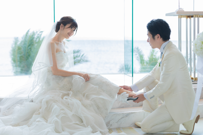 まるでお姫様のように