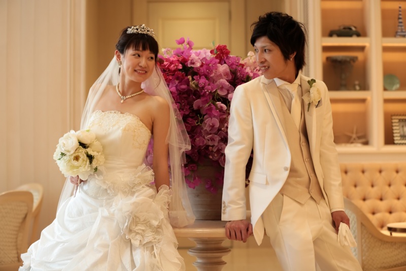 見つめ合う二人