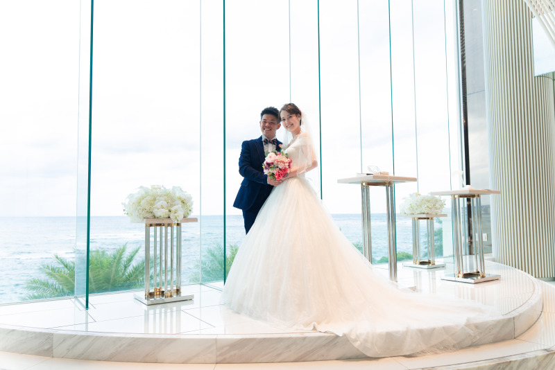 ブーケを持って♪