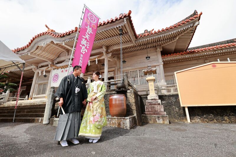 -沖縄県那覇市-美しい自然に囲まれた歴史ある場所