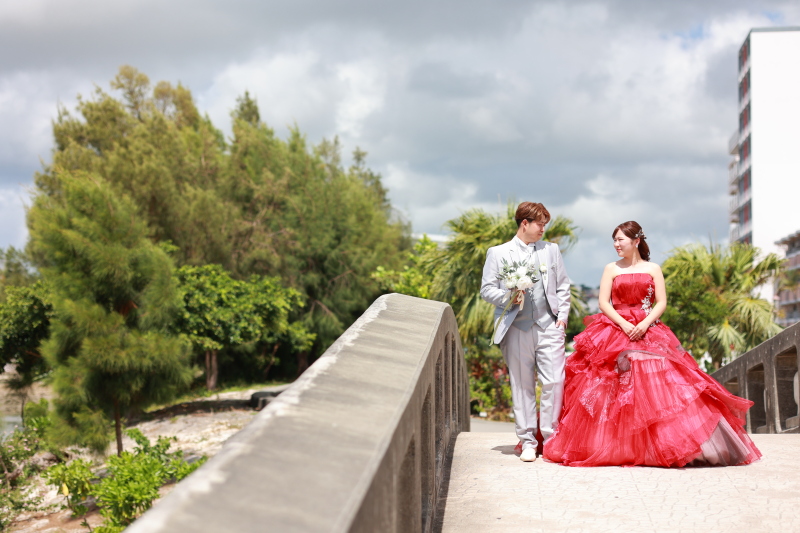 雰囲気をガラリと変えて*お外での撮影にきました♪