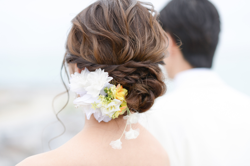 ヘアスタイルも♪