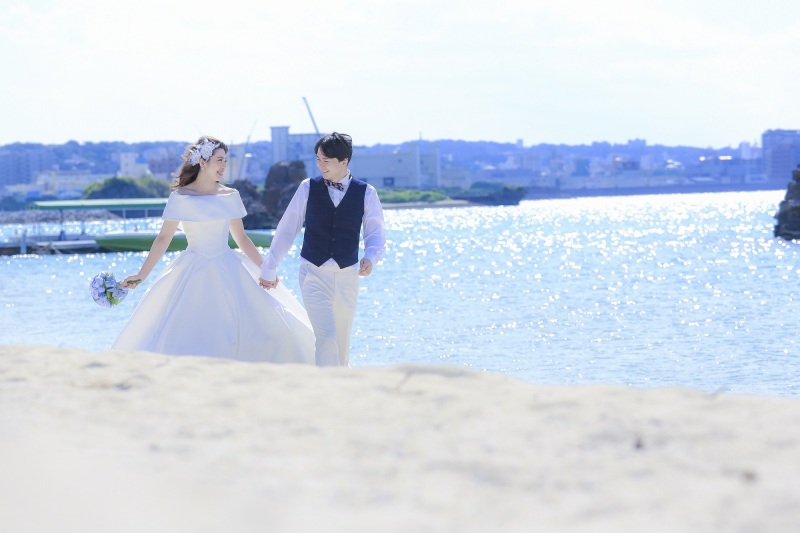 海の風を感じながら