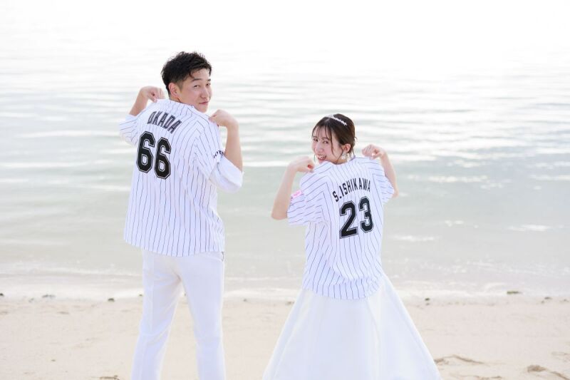 ふたりの人生!!ホームラン級に幸せ☆かっ飛ばせ~