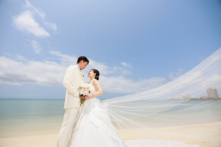 ウェディングドレス(チャペル＆ビーチ)