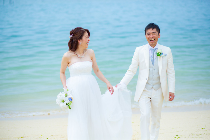 楽しくお喋りしながらの撮影