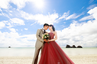 ウェディングドレス＆カラードレス(チャペル＆ビーチ)