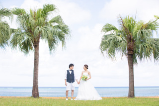 ウェディングドレス(チャペル＆ビーチ)